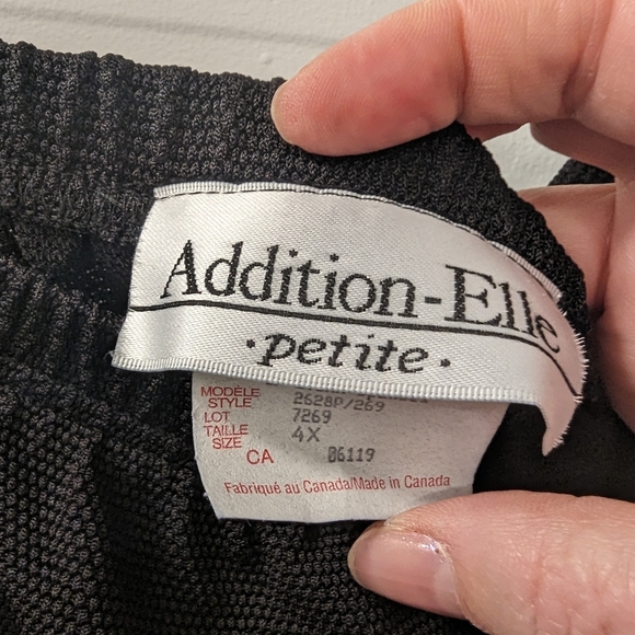 Boutique addition-elle black skirt size 4X plus size - Picture 4 of 4